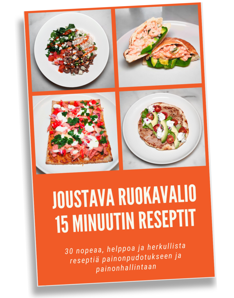 joustava ruokavalio 15 minuutin reseptit e-kirja